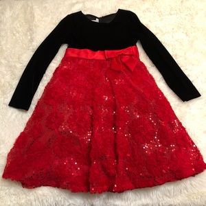 Beautiful black and red fancy dress!